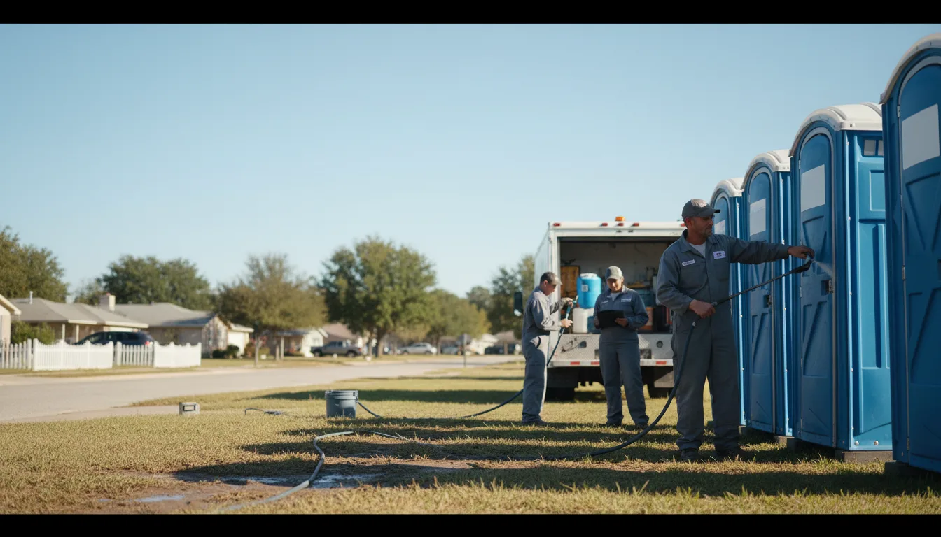 Long-Term Portable Toilet Rental in Leonard, MI near me